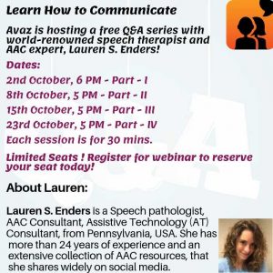 AAC awareness webinars