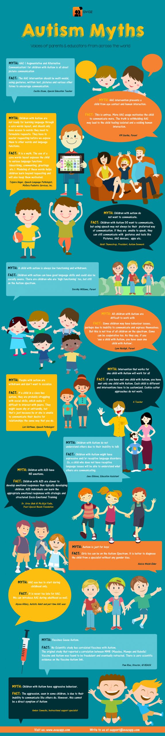 Autism myths that educators & parents want to debunk