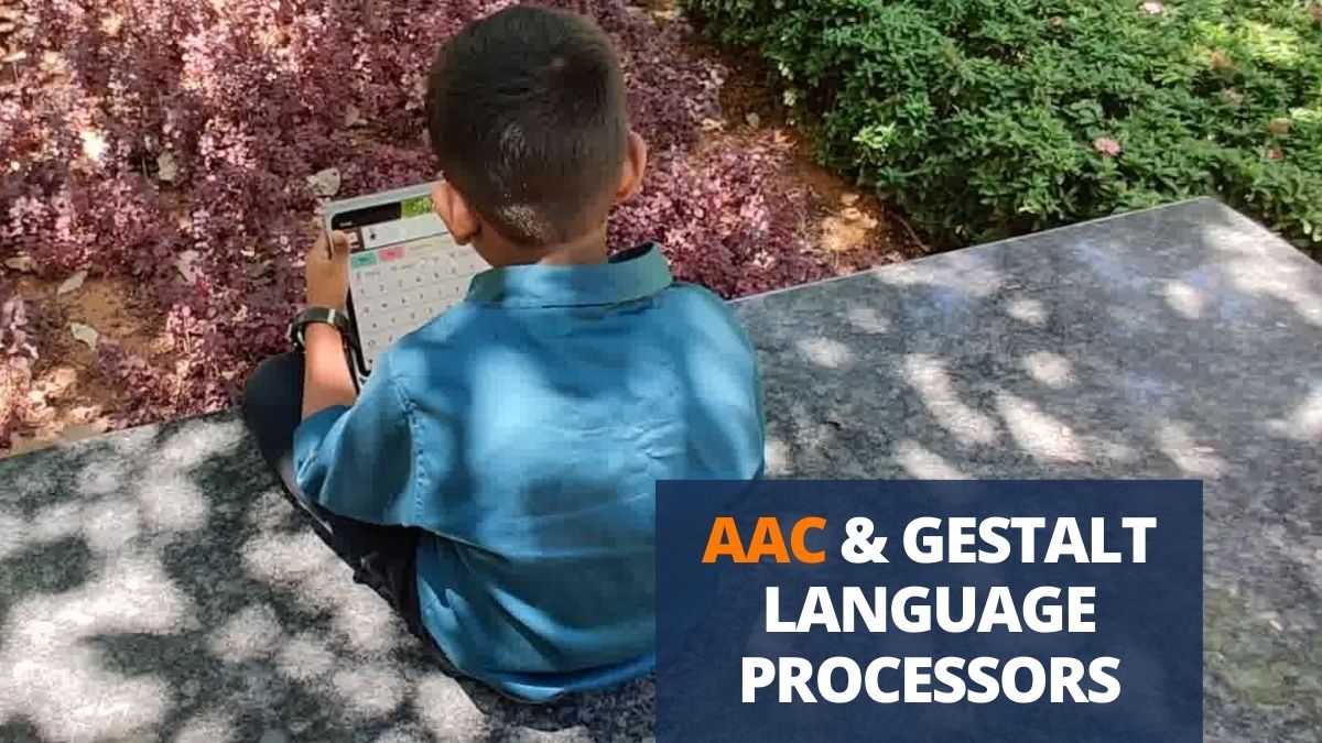 gestalt language processor using aac