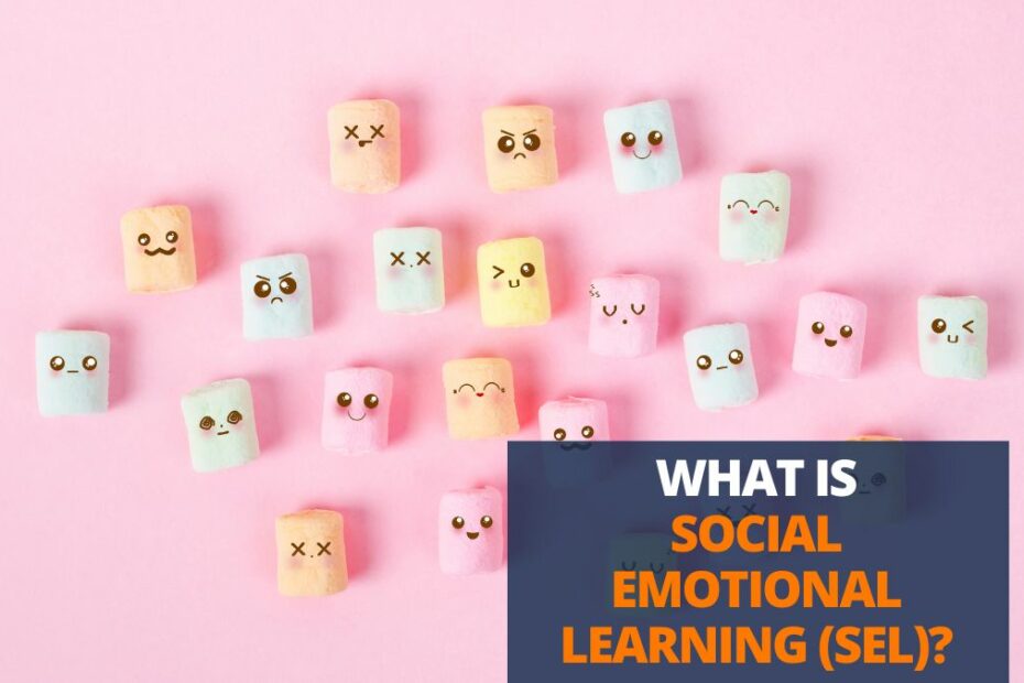 small buttons with emojis to represent social emotional learning