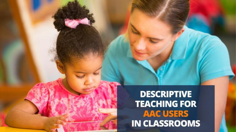descriptive teaching in classrooms