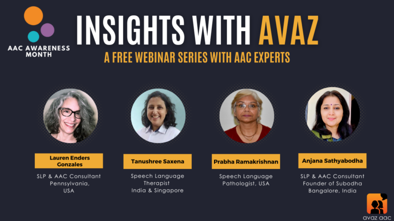 AAC Awareness Month Webinars – Insights with Avaz 2025