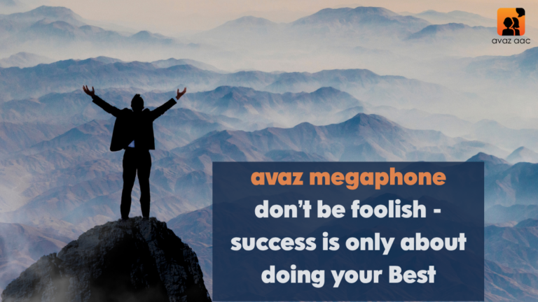 Don’t be Foolish – Success is only about doing your Best