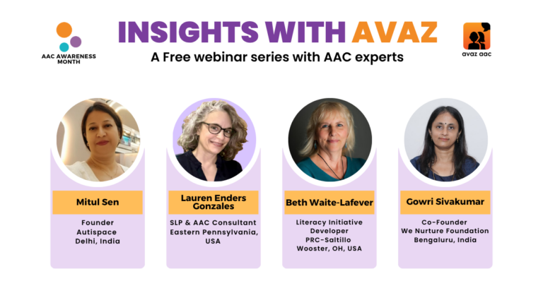 AAC Awareness Month Webinars – Insights with Avaz 2026